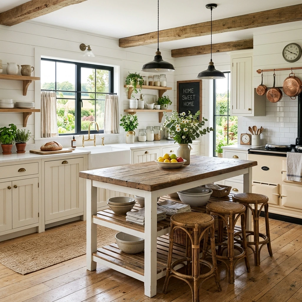 Cottage Kitchen Ideas for Cozy, Country Meals At Home
