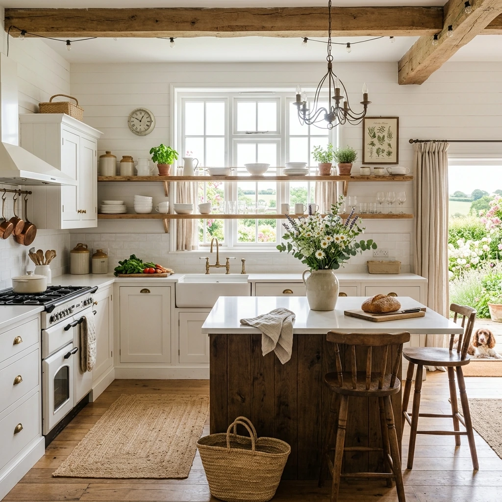 Cottage Kitchen Ideas for Cozy, Country Meals At Home
