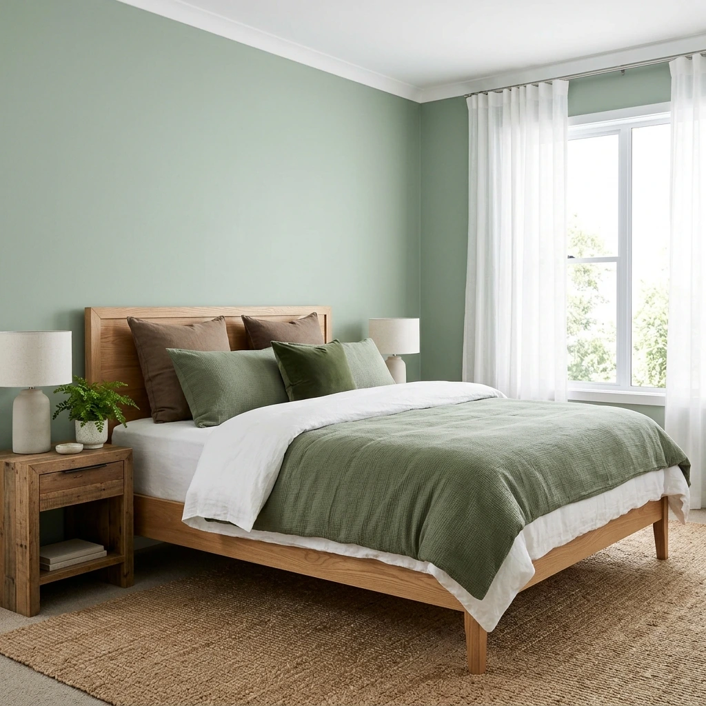 15 Green and Brown Bedroom Ideas for Serene Spaces