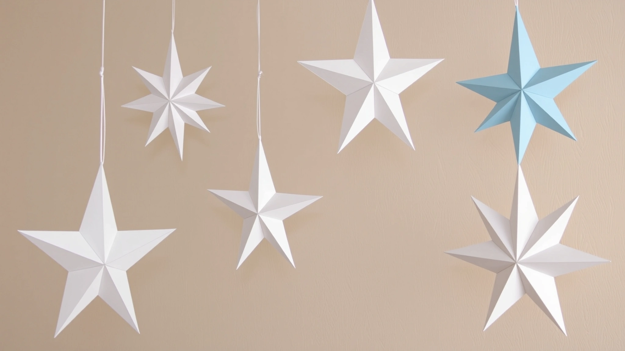 omnigen 3d paper star decorations home 1765011083493
