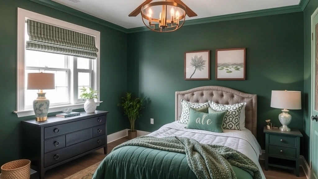 omnigen forest green guest room paint 1769247048185