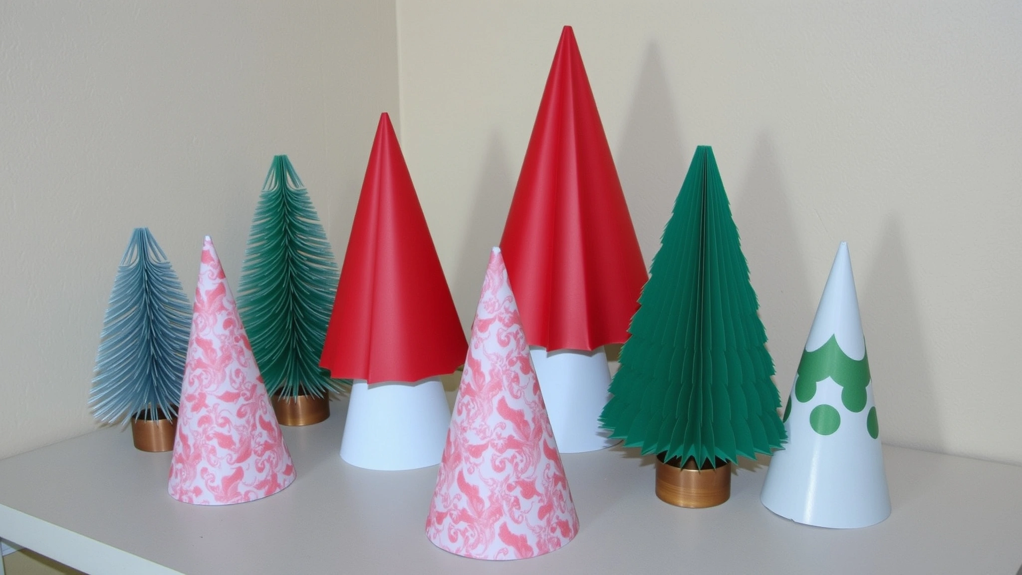 omnigen paper cone christmas trees hom 1765011126732