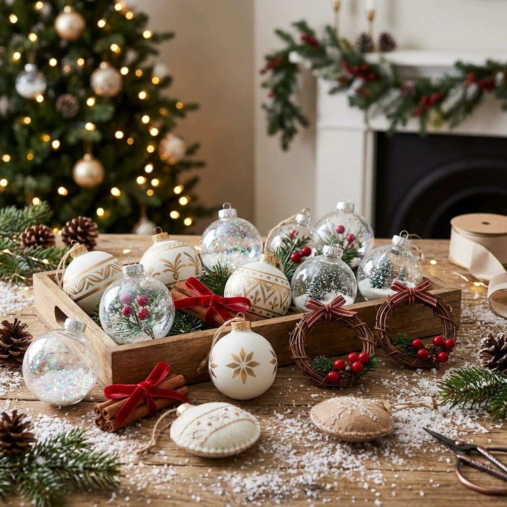 Easy DIY Christmas Ornaments That Look Store Bought