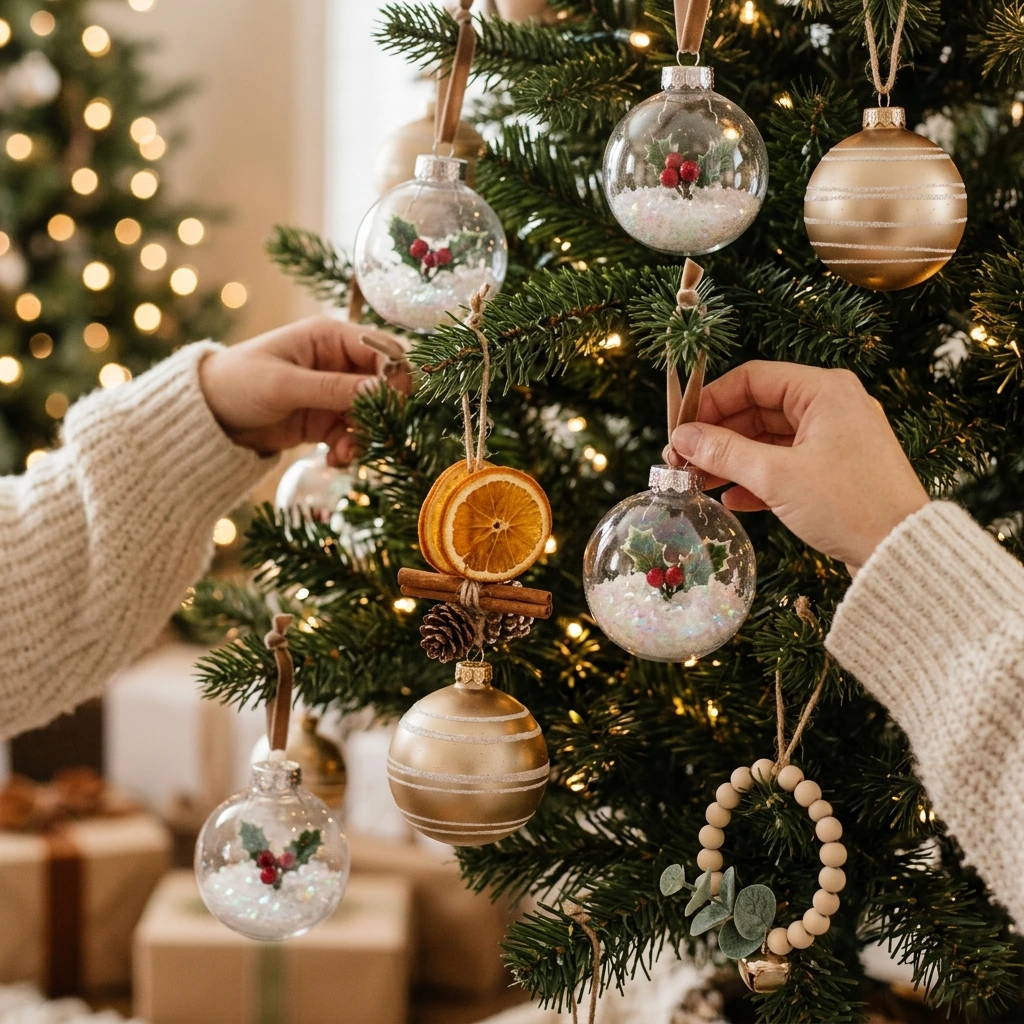 Easy DIY Christmas Ornaments That Look Store Bought