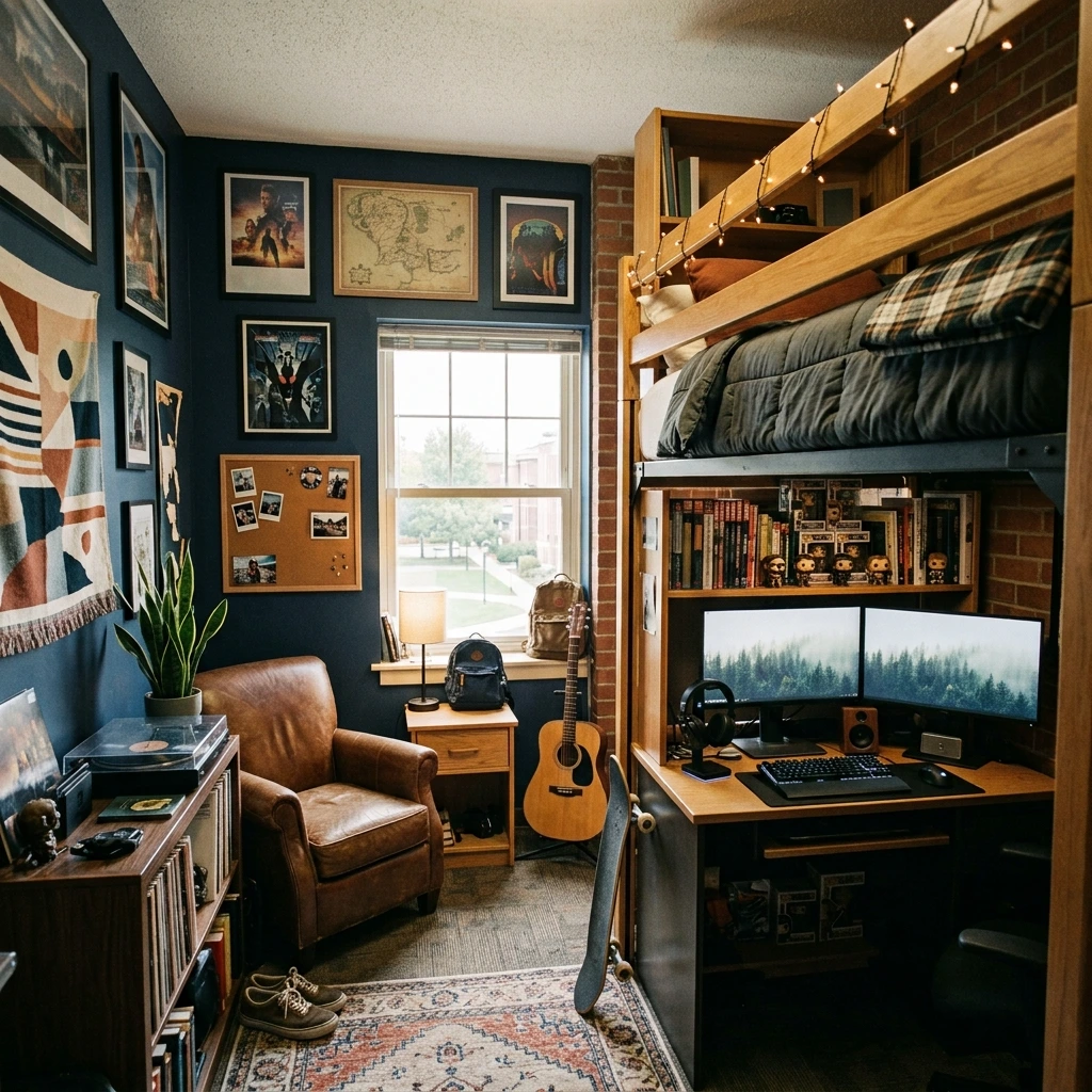20 Creative Dorm Room Ideas for Guys