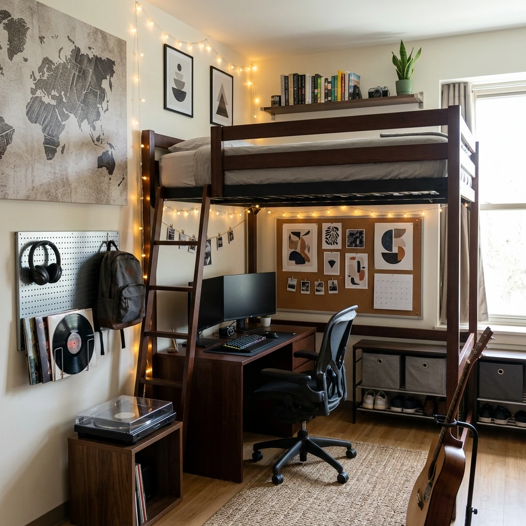 20 Creative Dorm Room Ideas for Guys