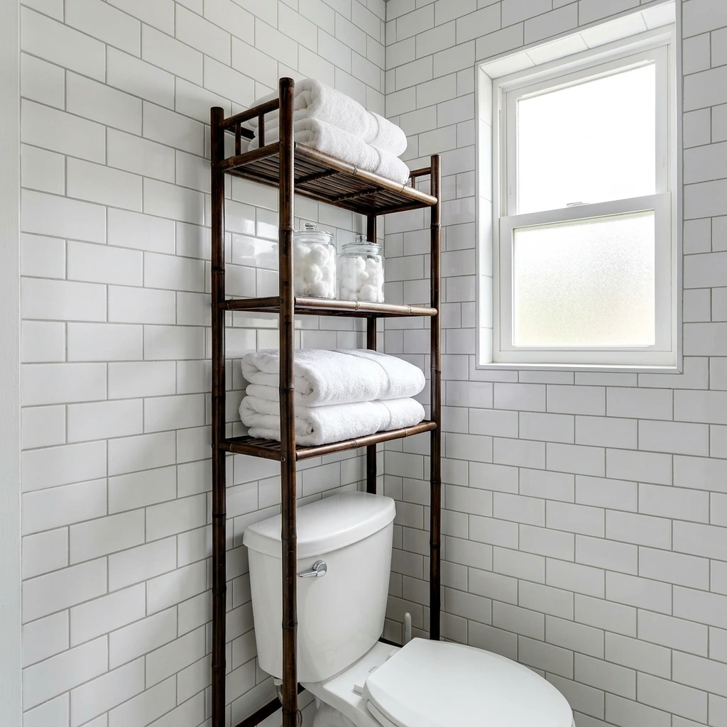 30 Best Organization Ideas For Small Bathrooms (That Create Tons of Storage Space)