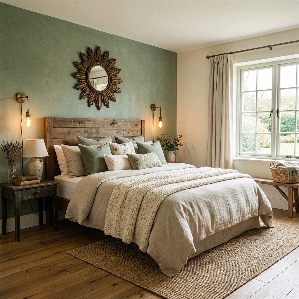 20 Sage Green Farmhouse Bedroom Ideas: Trendy Rustic Chic
